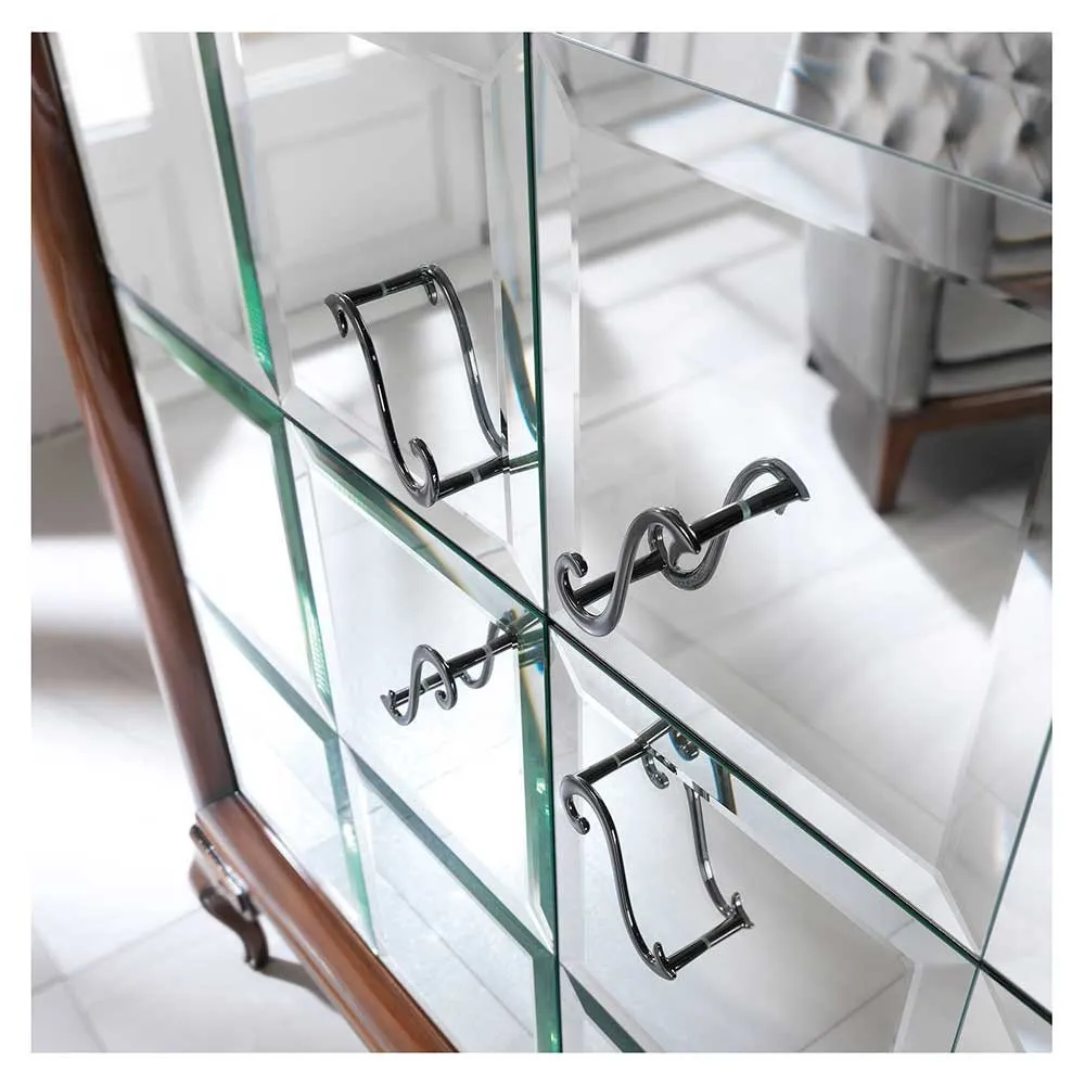 Komoda Luna kwadratowa z szufladami w środku - obrazek 3