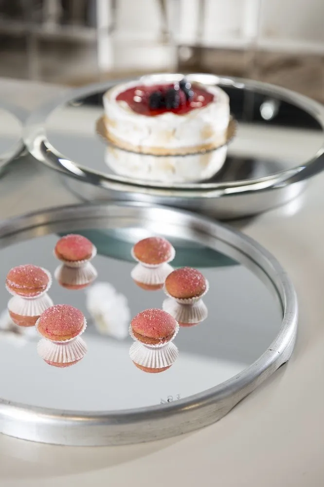 Taca Ron w ramce - srebrna - obrazek 3