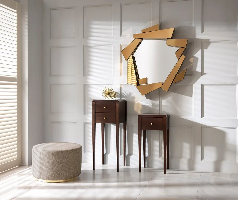 Stolik Emma 1-szufladowy, front drewniany - obrazek 2