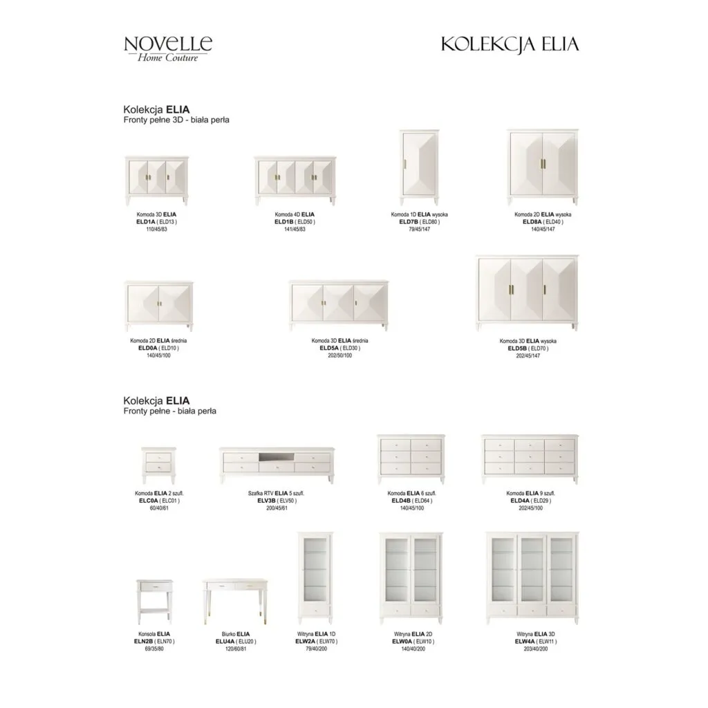 Komoda Elia 6-szufladowa - obrazek 3