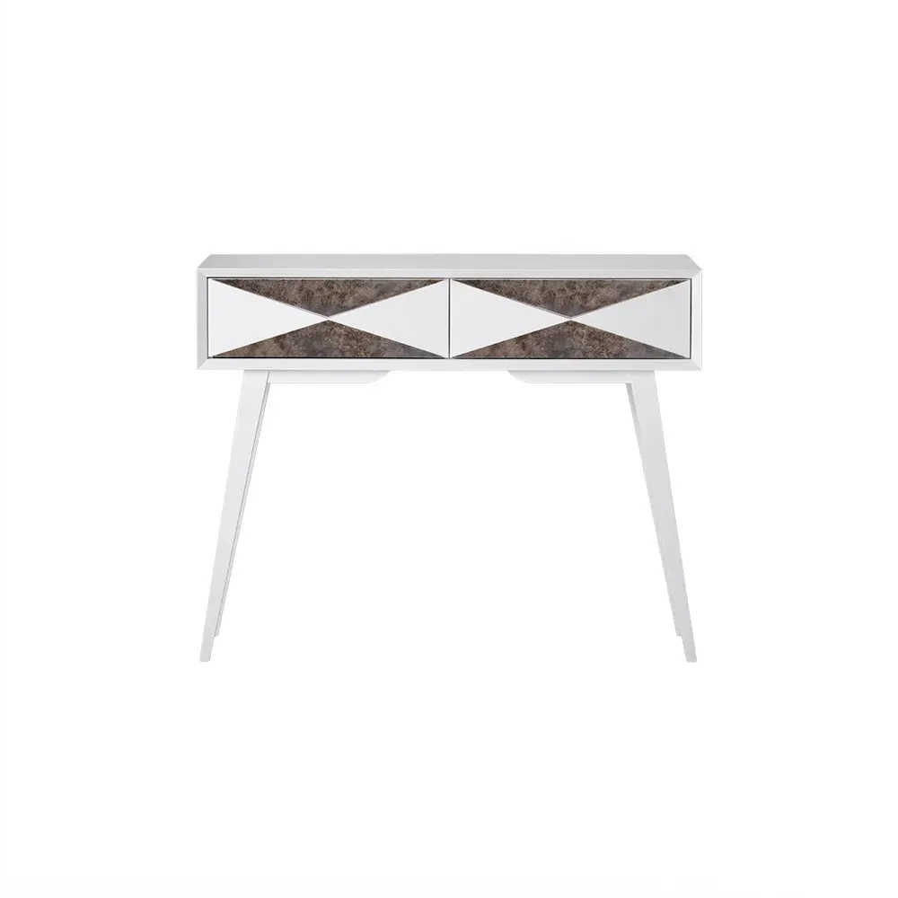 Konsola Gio 2-szufladowa, Front Kopertowy Lustrzany