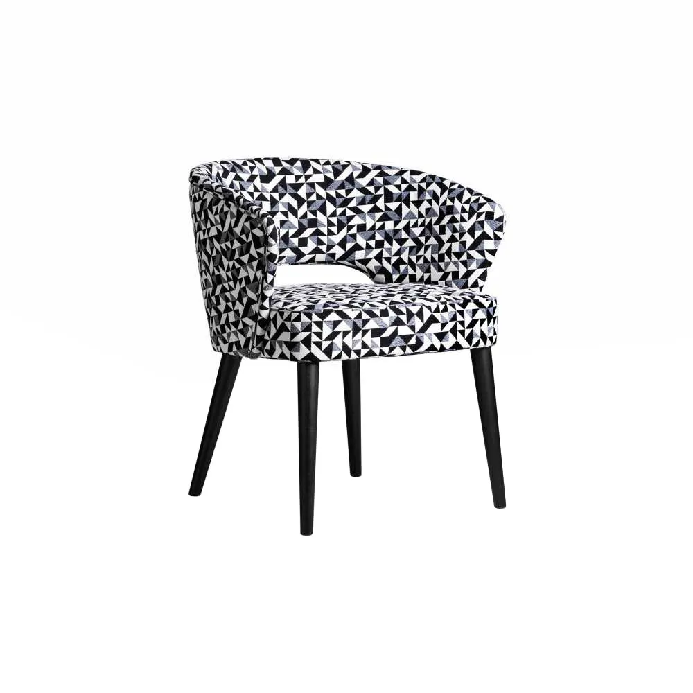 Krzesło Rene Czarne