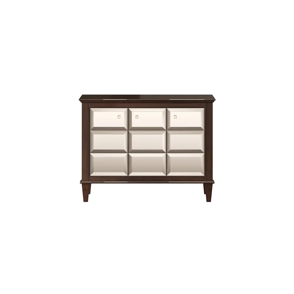 Komoda Elia 3-drzwiowa, front lustrzany