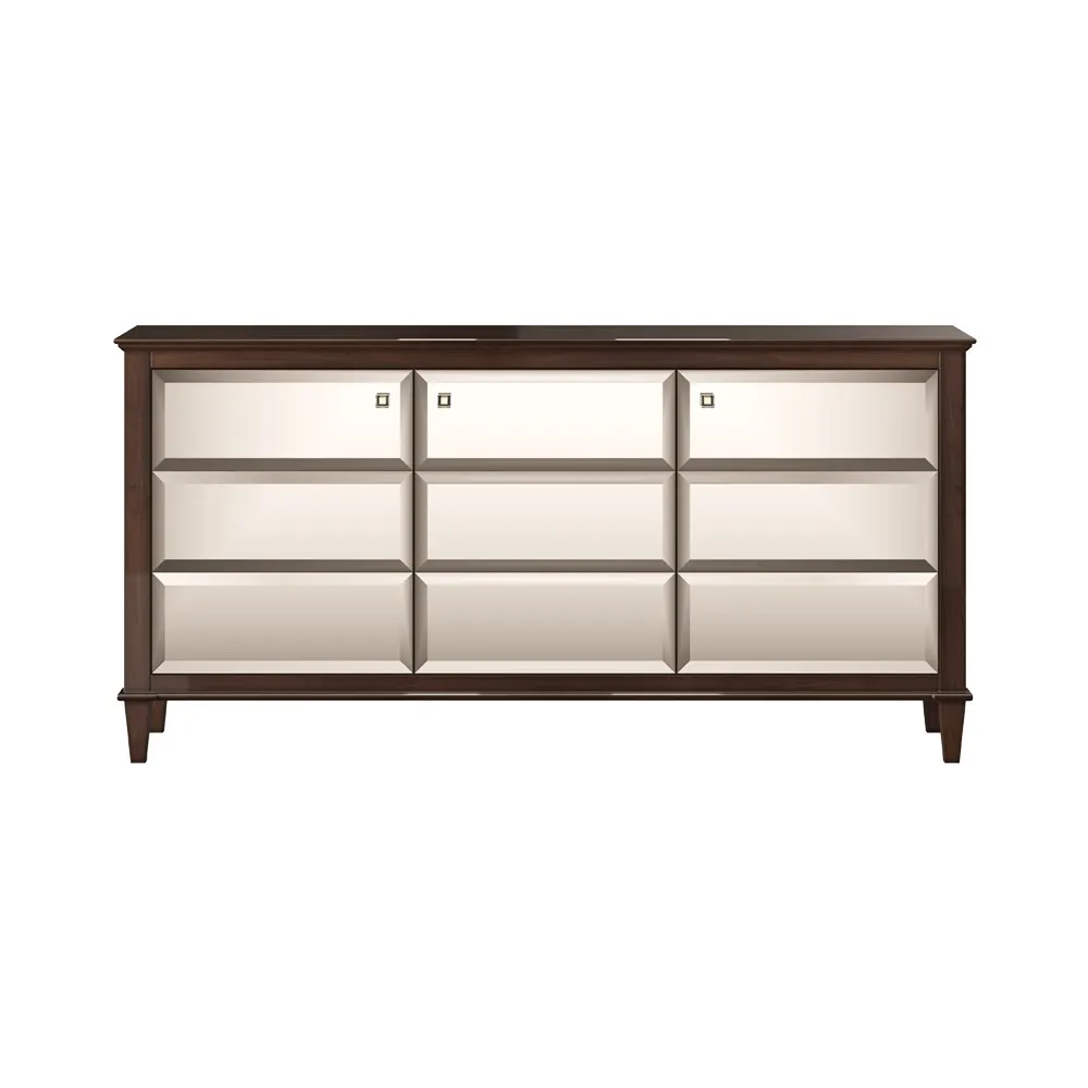 Komoda Elia 3-drzwiowa, front lustrzany