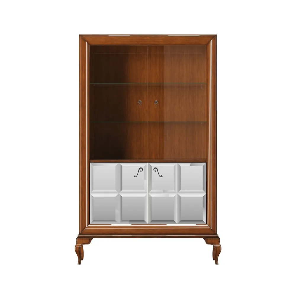 Witryna Luna 2-drzwiowa z oświetleniem