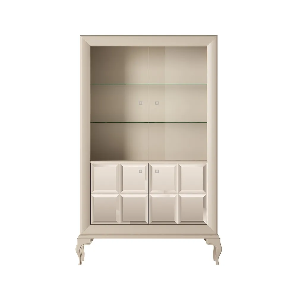 Witryna Luna 2-drzwiowa z oświetleniem