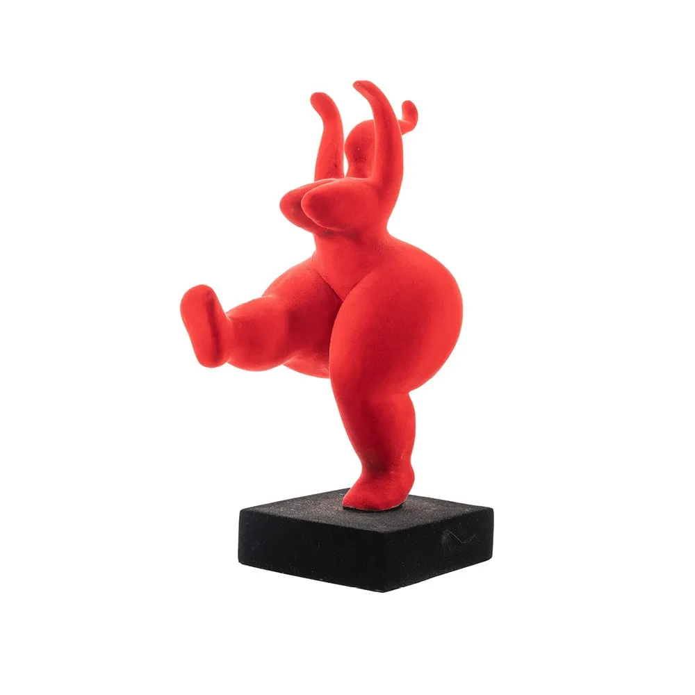 Figura Baletnica czerwona