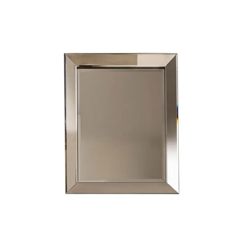 Lustro Simple prostokątne brązowe 100cm