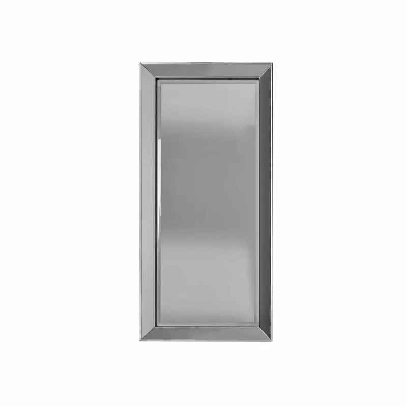 Lustro proste Simple 170cm srebrne