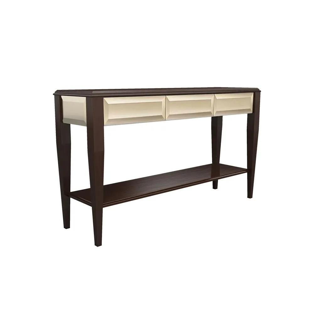 Konsola Emma 3-szufladowa, front lustrzany - obrazek 2