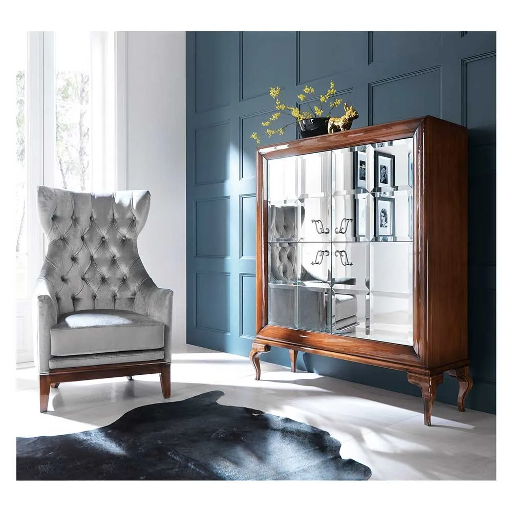 Komoda Luna kwadratowa z szufladami w środku - obrazek 2