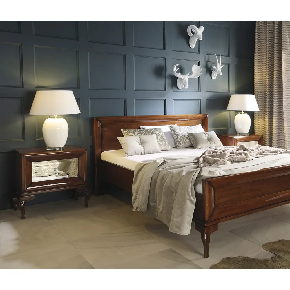 Szafka nocna Luna 1-szufladowa, front lustrzany - obrazek 4