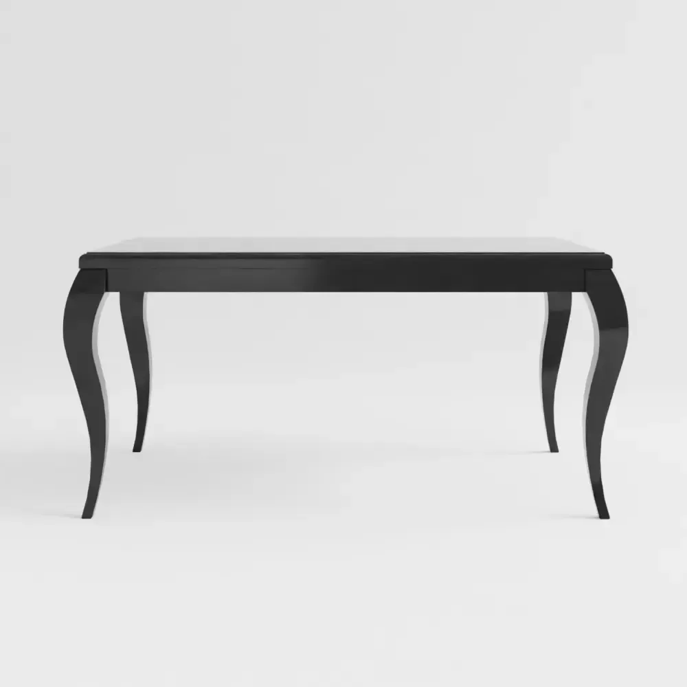 Ława Klo Czarna prostokątna