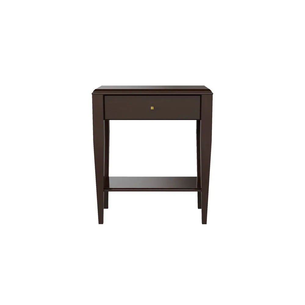 Konsola Emma 1-szufladowa z półką, front prosty