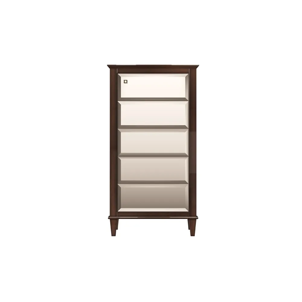 Komoda Elia 1-drzwiowa, wysoka, front Lustrzany