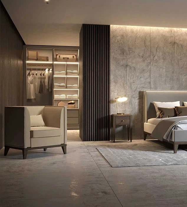 Sypialnie i Garderoby novelle rzemiosło i precyzja