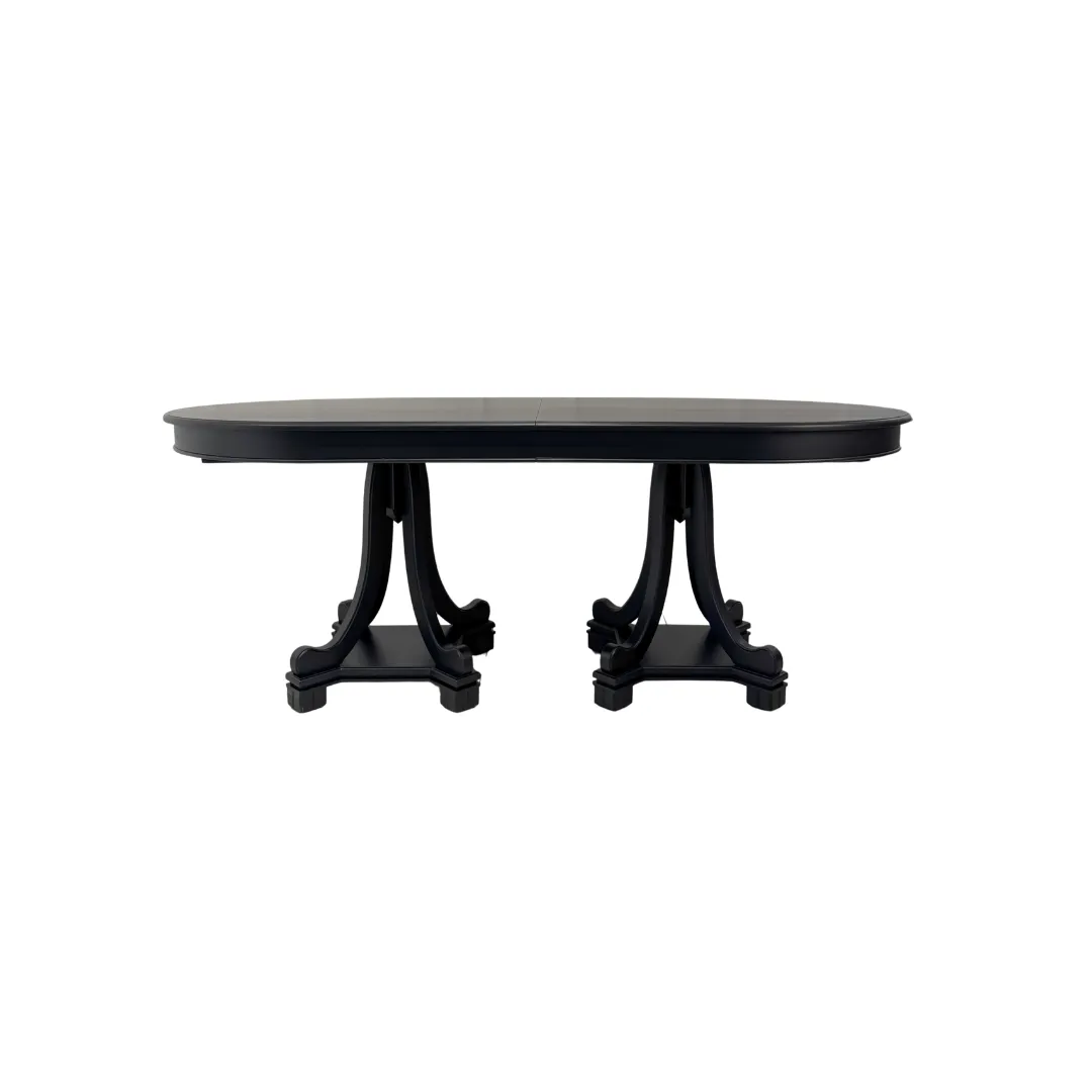 Stół wyprzedażowy na centralnej nodze Outlet